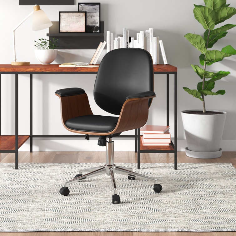 Fiona chrome discount base office chair